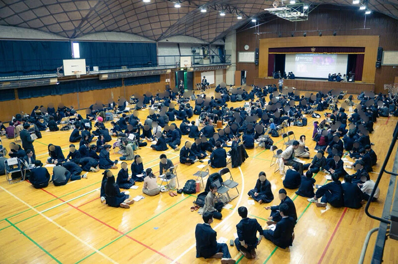 学校に居ながら世界が広がる！「進路相談フェス-canau-@札幌龍谷学園高等学校」