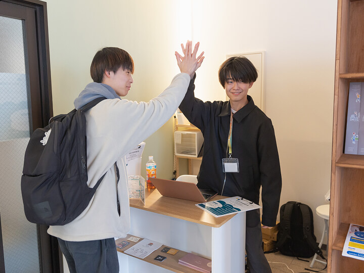 コワーキング受付